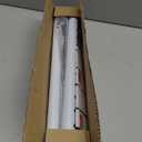 Sliding Glass Door Security Bar, Patio Door Barricade Security Bar, Apartment BarSliding Door Security Bar, Door Jammer, White, 1 Pack