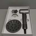 Hair Dryer, 150000 RPM Brushless Motor with 500M Negative Ions, Fast-Dry Lightweight Design, ThermoControl & Magnetic Nozzle/Diffuser, Low Noise Salon Blow Dryer for All Hair, Travel, Home