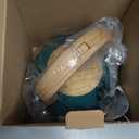 MARSKITOP Tea Kettle Teapot for Stovetop, 2.6 Quart Stainless Steel Tea Pot for Stove, Stove Top Whistling Tea Kettle with Anti-Hot Handle, Suitable for All Heat Sources, Green