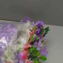 Waipfaru 24 Pack Wisteria Hanging Flowers, 3.6 Feet Wisteria Artificial Flowers, Wisteria Garland, Hanging Flowers for Wedding Decoration, Vines for Bedroom Home Wall Decor (White & Pink & Purple)