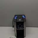 Hot & Iced Coffee Maker with Bold Setting, Single Serve Coffee Maker for K Cup and Grounds, 6-14 Oz Brew Sizes, 50 Oz Removable Water Tank, One Cup Coffee Machine with Reusable Filter, Black