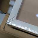 ArtbyHannah Framed Christmas Canvas Wall Art Decor Set of 2, Xmas Pictures Prints Paintings for Living Room Bedroom, Winter Holiday Home Indoor Decorations with Red House and Tree (12x16 Inch)