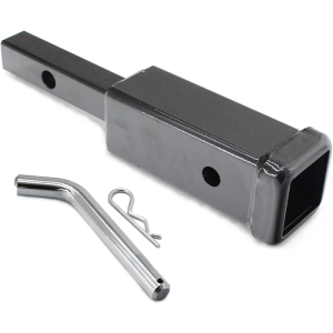 X-Haibei 2 Inch Hitch Extender Adapter for 1-1/4" Inch Receiver, 7 Inch Extension Length, 3500 Lbs, 1 pcs 5/8 inch Hitch Pin