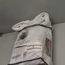 Pinch Pleated Curtains 120 Inches Long for Living Room Pleated Drapes Hooks Back Tab Thick Linen Textured Boho Farmhouse Country Extra Long 120 Inch Curtain for Dining Bedroom