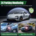 4 Channel Dash Cam,360 All-Around View Front Rear Left Right Inside Car Camera,3" IPS Screen,4-Way Dash Cam with 24H Parking Mode,Built-in GPS,8 IR Night Vision,G-Sensor,Free TF Card Included