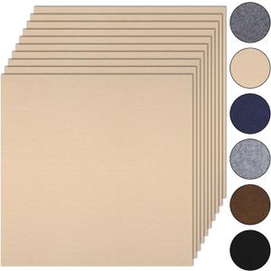 10Pcs Carpet Tiles Peel and Stick 24x 24 Non-Slip Self Adhesive Squares Carpet Floor Tile Reusable Waterproof Carpet for Living Room Bedroom