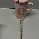 Personalized Ceramic Coffee Mug with Lid Tea Cup Happy Birthday Christmas Xmas Day Holiday Gift for Female Boss Teacher Aunt Big Small Sister in Law Mother Stepmother Wedding Groom Bride Officiant,R