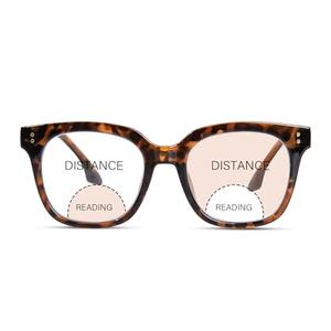ZESAKER Bifocal Reading Glasses for Women Men Oversized Blue Light Blocking Clear Top Computer Readers (Tortoise, 3.0)
