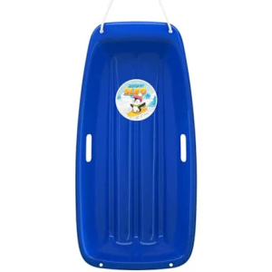 AGPTEK 35/47 Inch Durable Downhill Sprinter Toboggan Snow Sled for Kids Boys Girls Adults with Built-in Handles and Pulling Rope