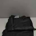 Men's Slim Fit 3-Piece Tuxedo Set, One Button Shawl Collar Jacket Vest Pants for Party, Business and Wedding (Black, L)