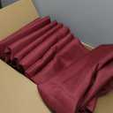 Fitable 8 Pack Table Cloth Rectangle Table: Stain and Wrinkle Resistant Tablecloth Rectangular, Washable Polyester Tablecloths for Wedding Party Dining Banquet Event Catering(Burgundy, 70x120 Inch)