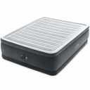INTEX Dura-Beam Deluxe 18" Queen Size Air Mattress with Built-in Pump