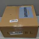 Glass Spice Jars with 360 Labels -24 pcs- 4oz- Spice Containers with Bamboo Lids -Shaker Lids- Pepper Grinder-Spice Organization for Cabinet-Drawer-Rack-Seasoning Organizer-Square bottles (Natural)