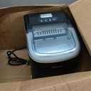 EUHOMY Countertop Ice Maker Machine with Handle, 26lbs in 24Hrs, 9 Ice Cubes Ready in 6 Mins, Auto-Cleaning Portable Ice Maker with Basket and Scoop, for Home/Kitchen/Camping/RV. (Black)