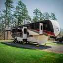 Camco Fasten RV Leveling High-Gain Base - Nesting Design for RV Storage - Convenient Carry Handle - Compatible w/Square RV Leveling Blocks and RV Jacks - Supports Up to 8,000lbs, 2-Pk (44539)