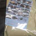 PINCTROT Car Seat Covers Front Set, Breathable Soft Pebbled Leather, Luxury Waterproof Seat Cushion, Airbag Compatible, Seat Protector Universal Fit Most Cars (Front Set, Beige Brown Piping)