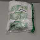 Sock Amazing Unisex Bamboo Rayon Socks Super Soft Black Crew Socks 8 Pack (10-13, White)