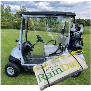 Keyfit Tools RainDay Golf Cart Rain Cover Side Panel Door Shield ~ Fast Easy On & Off ~ Portable Storable for Use On Golf Carts Fold Away Roll Up Driver Or Passenger Side Rain Wind Blocker Curtain Keyfit Tools RainDay Golf Cart Rain Cover Side Panel Door Shield ~ Fast Easy On & Off ~ Portable Storable for Use On Golf Carts Fold Away Roll Up Driver Or Passenger Side Rain Wind Blocker Curtain