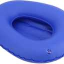 Elderly Bed Pan Good Air Permeability Bed Pan Soft PU Material for Elderly Bedridden for Paralyzed for Patients, External Diameter 12.6x9.8inch