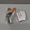 Surtime 48" Ceiling Fans with Lights-Low Profile Ceiling Fan with Light and Remote/APP Control, Black Flush Mount Ceiling Fans,DC Reversible,LED Dimmable