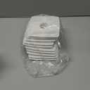 Cat Water Fountain Filters,10 Pack Replacement Filter Fit for Top Square 84oz/2.5L Cat Pet Fountain, 3 Filtration System
