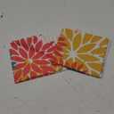 DFXSZ Outdoor Pillow Covers 16x16 Inch Set of 2 Orange Yellow Red Flower Decorative Waterproof Fall Summer Outdoor Pillow Covers for Patio Funiture Garden Couch 168G16