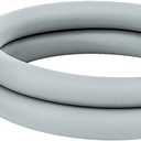 Flexzilla Colors Lead-In Garden Hose 5/8in. x 5ft., Lightweight All-Weather Water Hose, Durable and Flexible, Leak-Free Connections, Slate Gray