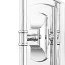 Livex Lighting Lawrenceville 1 Light Wall Sconce Polished Chrome Finish