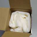 MIULEE Sheer Window Scarf Valance Elegant Topper Long Window Treatment Swag Curtain Drapes for Party Ceremony Canopy Bed, Wedding Arch Draping Fabric One Panel, 37'' x 216'', Ivory