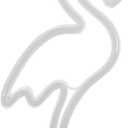 Led Neon Flamingo Night Light 3 Battery-powered Cool Decor for Boys and Girls Adults Bedroom