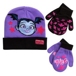 Disney Girls Minnie Mouse and Vampirina Winter Hat (Toddler/Little Girl)