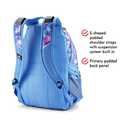High Sierra Loop Backpack, Travel, or Work Bookbag with tablet sleeve, One Size, Shine Blue/Lapis