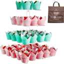 Jusalpha Large 4 Tier Acrylic Glass Square Cake Stand-cupcake Stand- Dessert Stand-Tea Party Serving Platter-Candy Bar Party Dcor, With Rod Feet 4SF-12(4.7'' between 1 tiers)