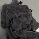 Wash Cloths 6 Pack, Super Soft & Skin Friendly Face Towel for Sensitive Skin, Reusable Washable Makeup Remover Cloth, 10x10 inch Small Baby Washcloths, Easy to Rinse Dark Grey Facial Cleaning Cloth