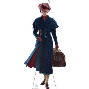 Cardboard People Mary Poppins Cardboard Cutout - Mary Poppins Returns, One Size