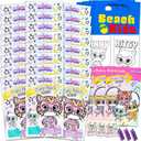 Disney SuperKitties Mini Birthday Party Favors Set - 24 Super Kitties Play Packs for Kids Bundle | Mini Coloring Books, Stickers, More for Goodie Bags Fillers Party Supplies