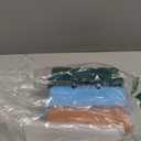 Silicone Ice Cube Trays 3 Pack - Large Size Silicone Ice Cube Molds with Leak Proof Removable Lid Square Ice Cube Tray And BPA Free for Cocktail,Whiskey, Stackable Flexible Ice (Orange)