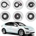 for Tesla Model Y Juniper 2026 Accessories, Rubber Seal Weather Strip Soundproof Noise Insulation Sealing for Tesla Model Y 2020-2026