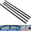 Window Weatherstrip Trim Belt Fit for Honda Insight 2010-2014