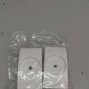 Wall Nanny - Baby Gate Wall Protector (Made in USA) Protect Walls from Pet Gates & Dog Gates - No Safety Hazard on Spindles - for Child Pressure Mounted Baby Gate for Stairs Cup Guard - White, 4 Pack