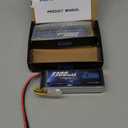 Zeee 4S Lipo Battery 3300mAh 14.8V 100C Soft Pack RC Battery with T Plug for RC Airplane Helicopter RC Boat UAV Drone FPV RC Car Truck Boat(2 Pack)