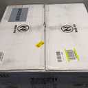 22" Farmhouse Ceiling Fan with Light, Rustic Caged Bladeless Low Profile Ceiling Fans with Lights and Remote, Modern Flush Mount Ceiling Fans with Lights for Bedroom, Living Room - ETL (Gold)