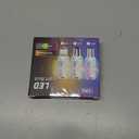 E12 Color Changing LED Light Bulb with Remote Control 2W E12 Chandelier Light Bulb Multicolor RGB/3000K/6000K/Dimmable Candelabra Base Color Light Bulbs 3Modes Memory Function-2Pack