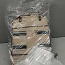 FikaGO-SWAY Pet Safety Carrier and Car Seat for Small Medium Dog & Cat, Portable Crate for Small Pets, Works w/ Seatbelt, Basket Car seat Booster & Leash - Nordic