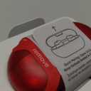 Beats Solo Buds - Wireless Bluetooth Earbuds | 18 Hours of Battery Life | Apple & Android Compatibility | Built-in Microphone - Transparent Red