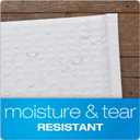 Quality Park Bubble Mailers, 8.5 x 11 Shipping Envelopes, Water Resistant White Poly Padded Envelopes, Redi-Strip Peel Off Closure, 25/Box (QUA85859)