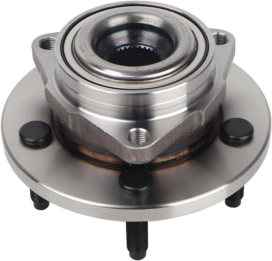 Autoround 513228 Front Wheel Hub and Bearing Assembly fit for Dodge Dakota 2005-2010, Mitsubishi Raider 2006-2009