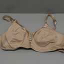 Playtex Women's Wireless Bra, 18 Hour Plus-Size T-Shirt Bras, Smoothing, Full Coverage, 4803, Single or 2-Pack (44D, Nude)