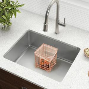 Stainless Steel Sink Strainer with 200 Disposable Filters  Kitchen Drain Basket Anti-Clogging, Easy Clean,Food Catcher, Fits Standard & Large Sinks