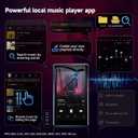 160GB Android MP3 Player with Bluetooth and WiFi, 4.5" Touchscreen MP4 Music Player with Spotify Kids, Amazon Music, YouTube, Pandora, Audible, Google Play, Speaker, Parental Control, Up to 1TB